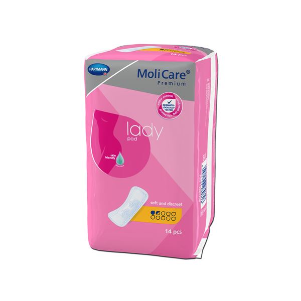 Vložky MoliCare Lady 1,5 kapky