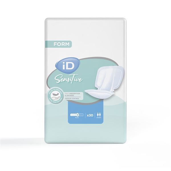 Vložné pleny iD Senisitive Form Plus, 30ks
