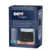 Pratelné absorpční spodní prádlo Seni Man pro muže černé, vel. L
