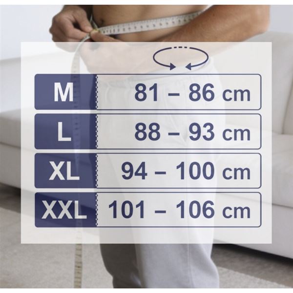 Pratelné absorpční spodní prádlo Seni Man pro muže černé, vel. XXL
