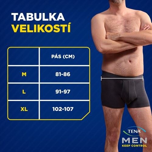 Pratelné boxerky TENA Men vel. XL