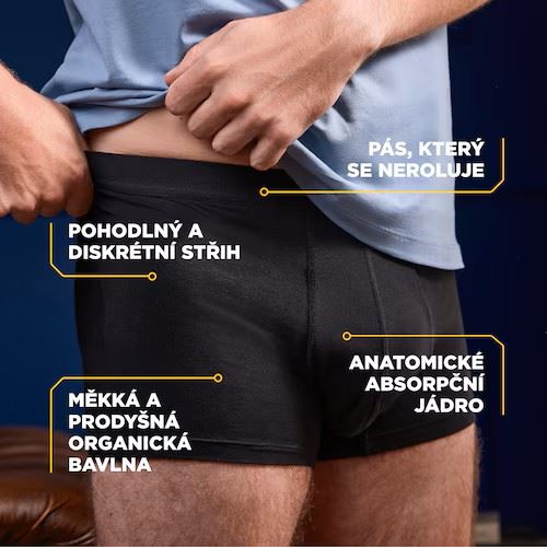 Pratelné boxerky TENA Men vel. XL