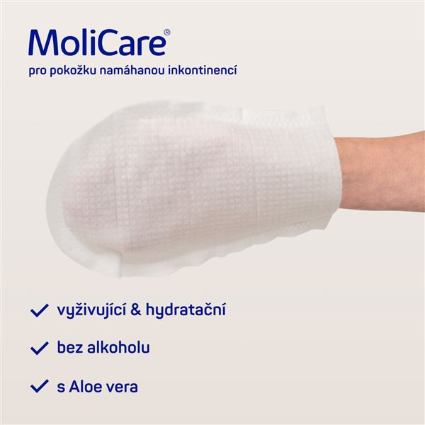 Molicare Skin napuštěné mycí žínky (8ks)