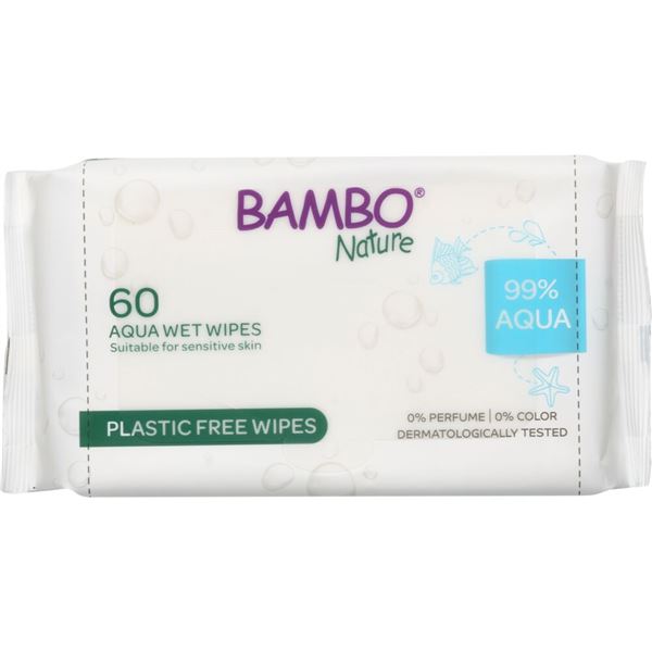 Abena Bambo Nature Vlhčené ubrousky AQUA