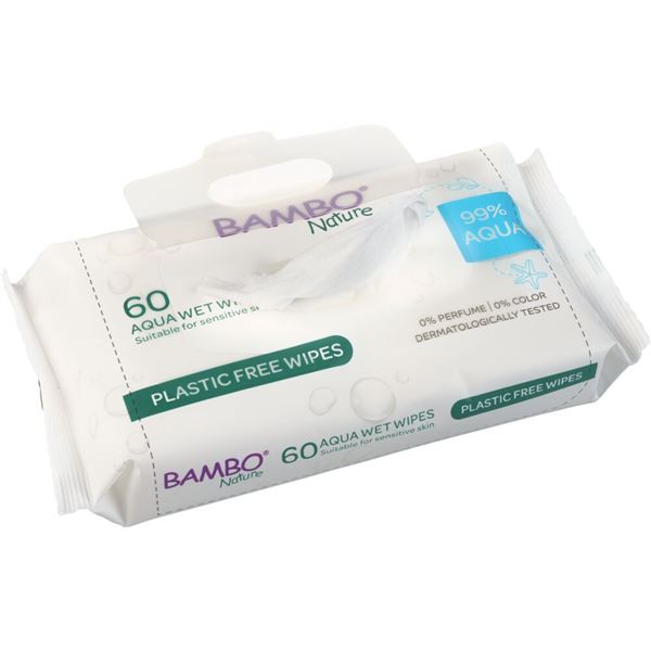 Abena Bambo Nature Vlhčené ubrousky AQUA