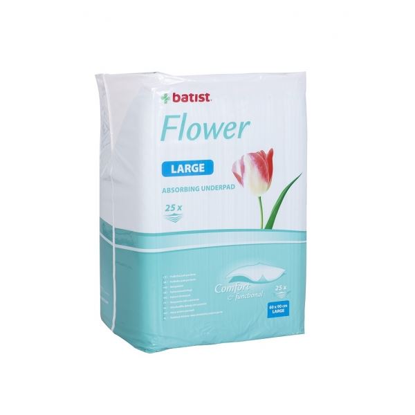 Absorpční podložky FLOWER pod pacienta 60x90