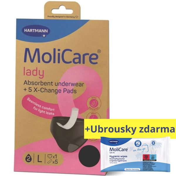 Molicare Lady pratelné kalhotky vel. L + 5 vložek