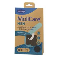 Molicare Men pratelné boxerky vel. M + 5 vložek