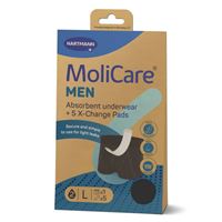 Molicare Men pratelné boxerky vel. L + 5 vložek
