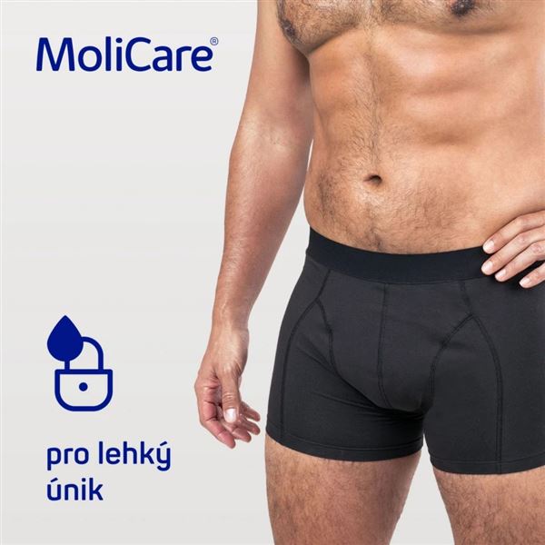Molicare Men pratelné boxerky vel. L + 5 vložek