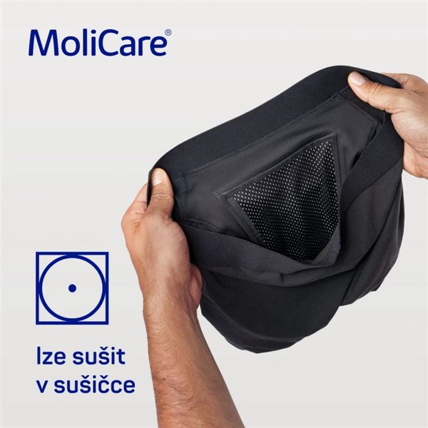 Molicare Men pratelné boxerky vel. L + 5 vložek