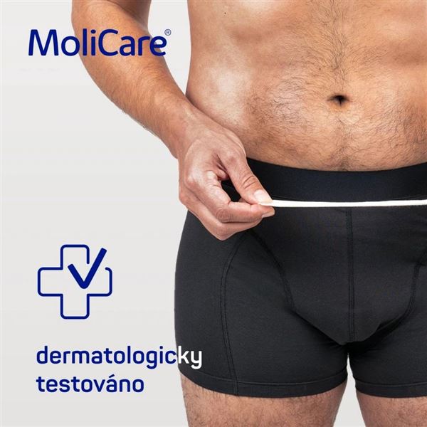 Molicare Men pratelné boxerky vel. L + 5 vložek