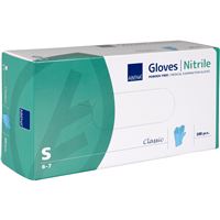 Rukavice Nitril  S, nepudrované, modré, 200 ks/bal