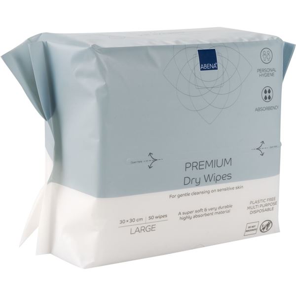 Čistící ubrousky Abena Premium, 100% viskóza