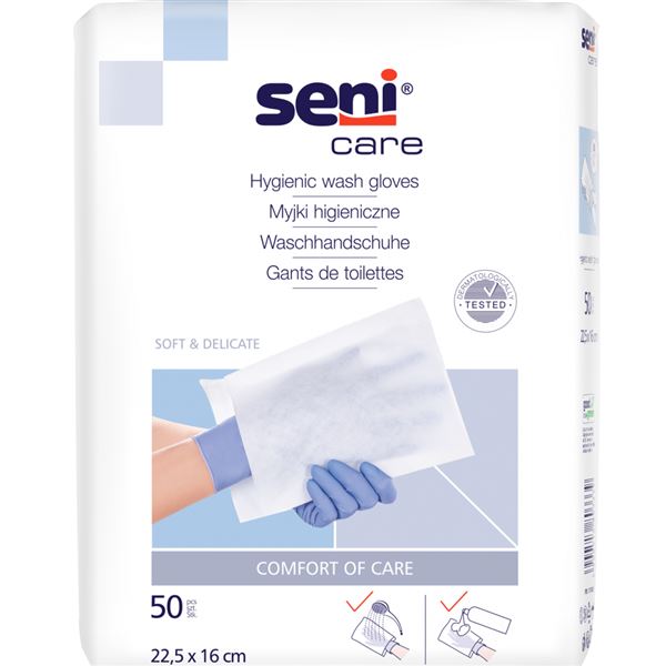 Seni Care mycí žínky bez fólie (50ks)