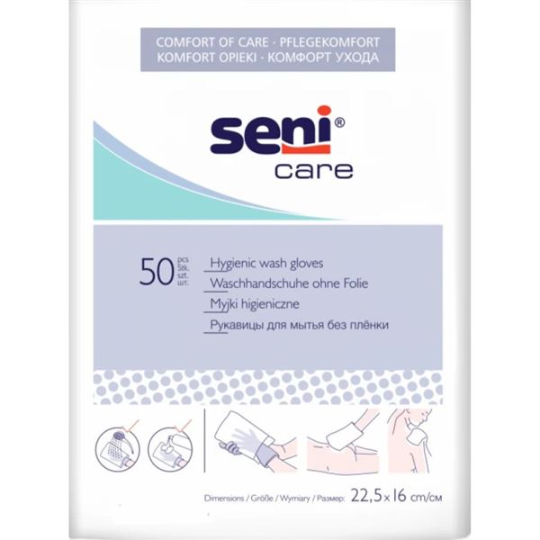 Seni Care mycí žínky bez fólie (50ks)