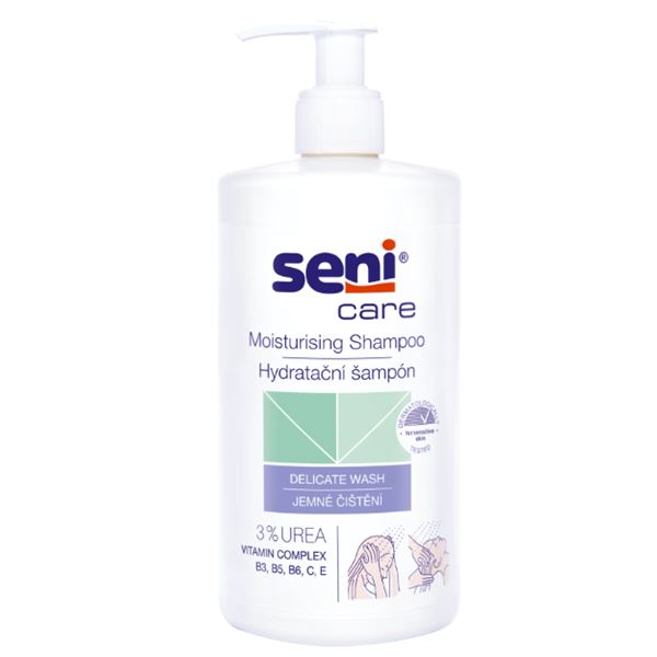 Seni Care hydratační šampon 3% urea, 500 ml