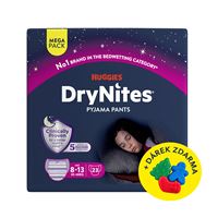 Navlékací kalhotky DryNites Mega pro dívky 8-13 let, 23ks