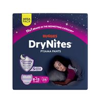 Navlékací kalhotky DryNites Mega pro dívky 8-13 let, 23ks