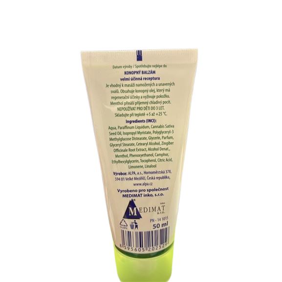 ALPA konopný BALZÁM 50ml