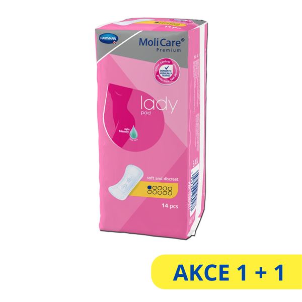 Vložky MoliCare Lady 1 kapka 1+1