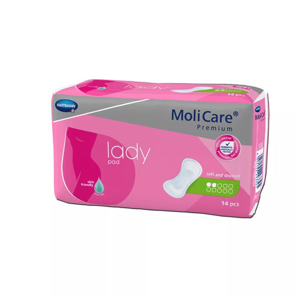Vložky absorpční MoliCare Lady 2 kapky p14 (Mini)