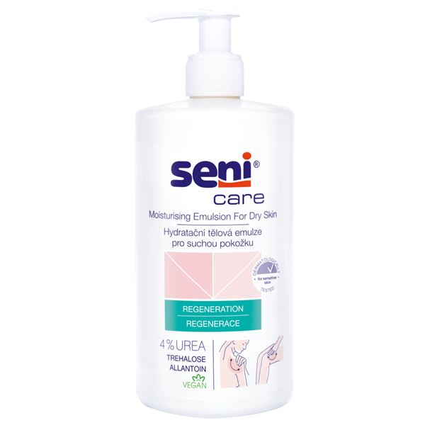 Seni Care Hydratační tělová emulze 4% urea 500ml