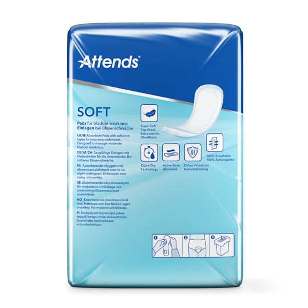 Vložné pleny Attends Soft 5