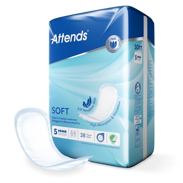 Vložné pleny Attends Soft 5