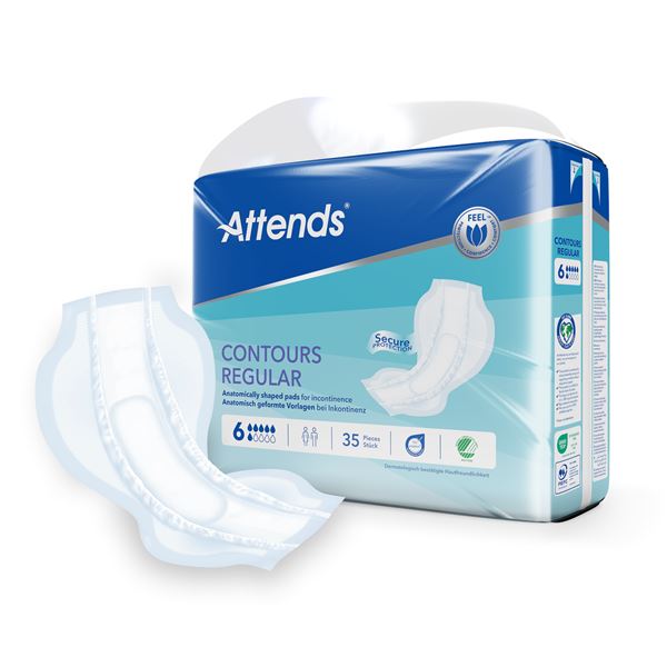 Vložné pleny Attends Contours Extra