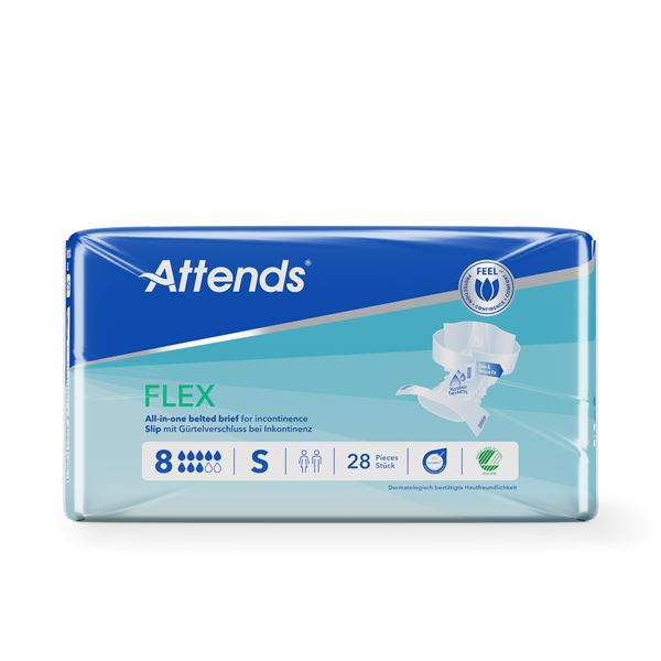 Kalhotky s pásem Attends Flex Extra Small
