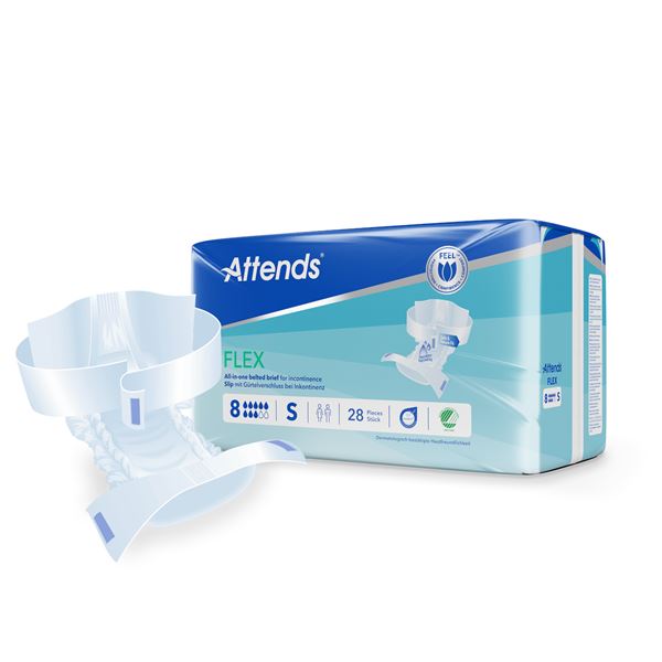Kalhotky s pásem Attends Flex Extra Small