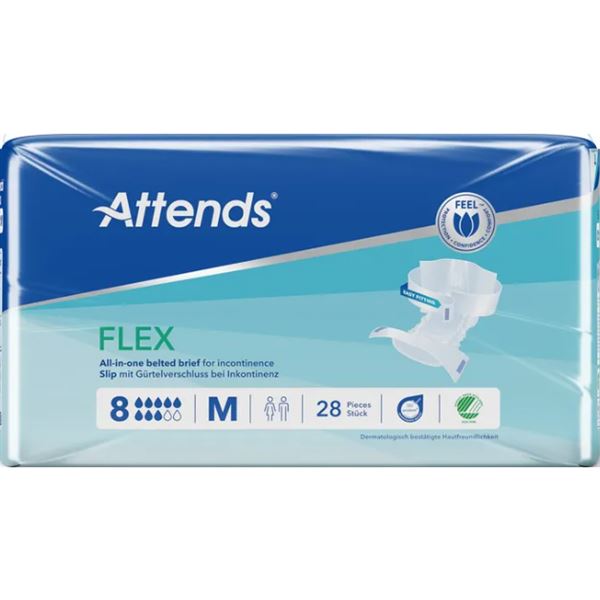 Kalhotky s pásem Attends Flex Extra Medium