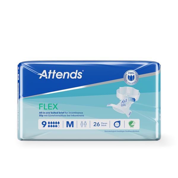 Kalhotky s pásem Attends Flex Super Medium