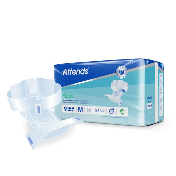Kalhotky s pásem Attends Flex Super Medium