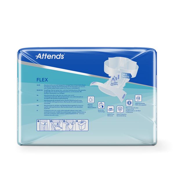 Kalhotky s pásem Attends Flex Super Large