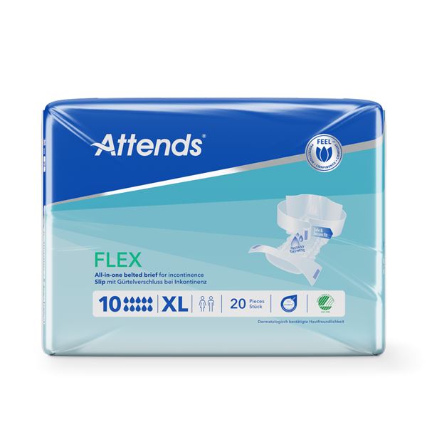 Kalhotky s pásem Attends Flex Super Plus X-Large