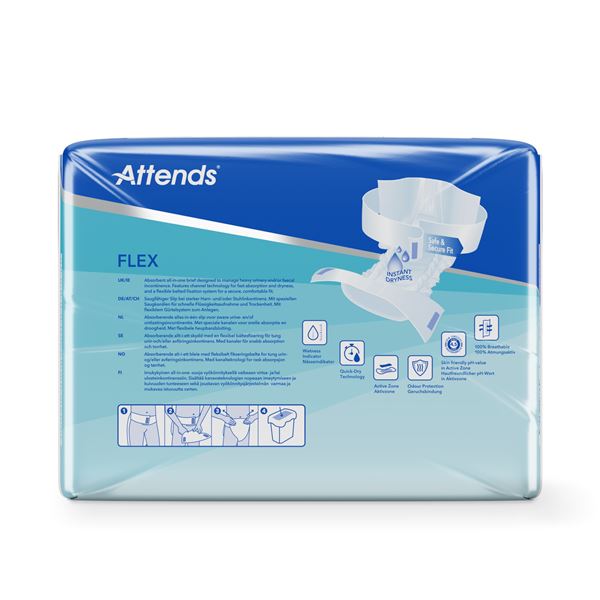 Kalhotky s pásem Attends Flex Super Plus X-Large