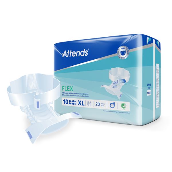Kalhotky s pásem Attends Flex Super Plus X-Large