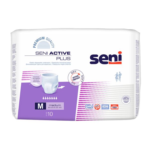 Seni Active Plus Medium 10 ks