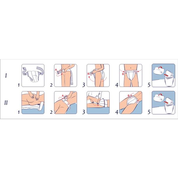 Kalhotky s pásem Seni Optima Plus Extra Large