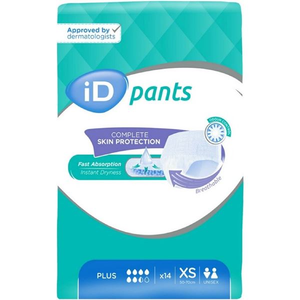 iD Pants X-Small Plus 14 ks