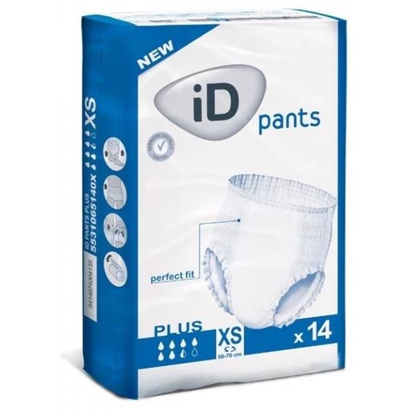 iD Pants X-Small Plus 14 ks