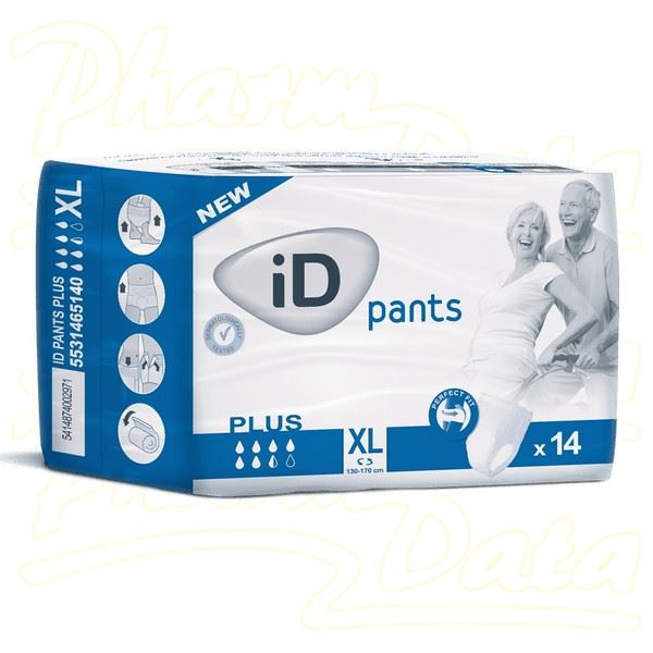 iD Pants X-Large Plus 14 ks