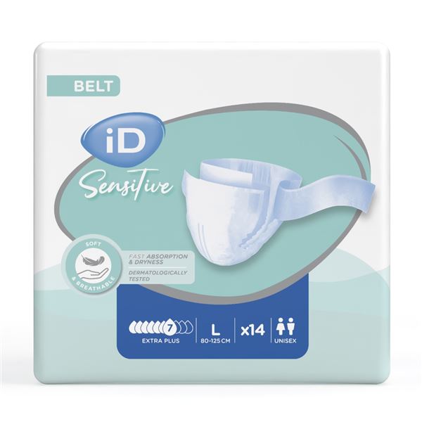 Kalhotky s bočními pásy iD Sensitive Belt Large Extra Plus
