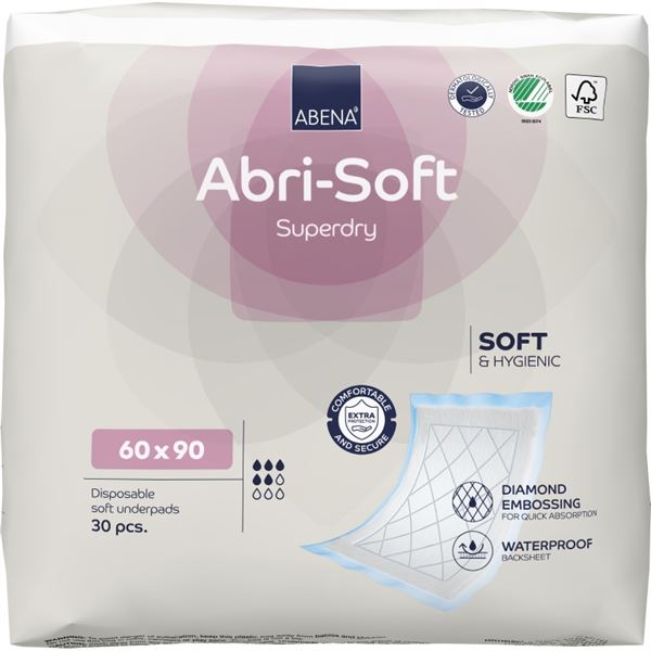 Abri Soft Superdry 60x90 30 ks