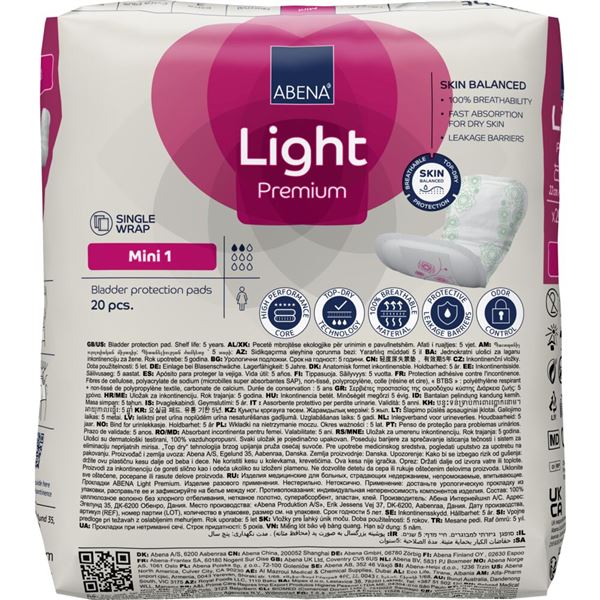 Abena Light Mini 1 20 ks