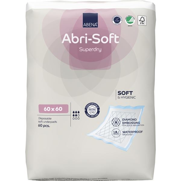 Podložky absorpční Abri Soft Superdry 60x60