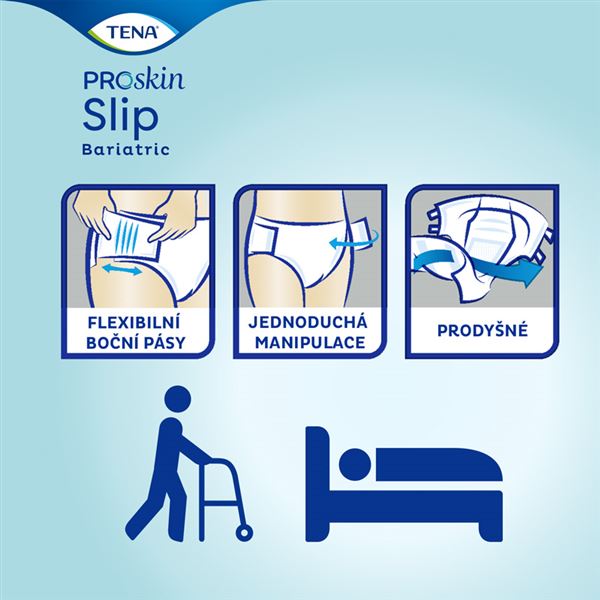 Kalhotky zalepovací TENA Slip Bariatric Super XXL
