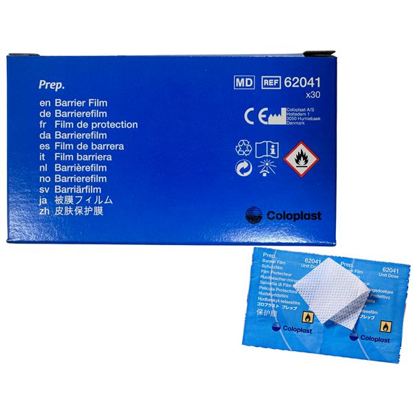 FILM OCHRANNÝ PREP COLOPLAST ROUŠKY,30KS
